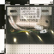 Настенный светильник Citilux Декарт-3 CL704031N 1