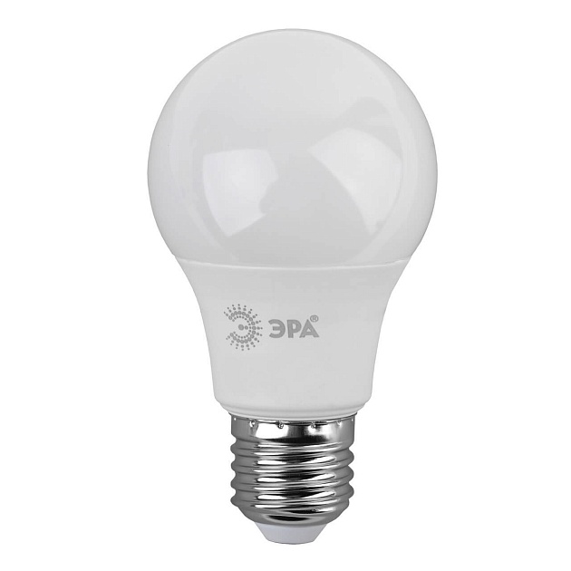 Лампа светодиодная ЭРА E27 9W 6500K матовая A60-9W-860-E27 Б0032248 фото 