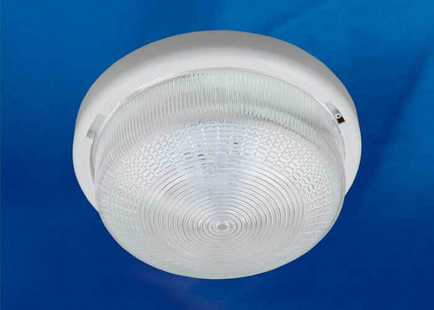 Потолочный светодиодный светильник Uniel ULO-K05B 12W/6000K/R24 IP44 White/Glass UL-00005243 фото 2