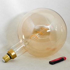 Лампа светодиодная Е27 4W 2200K янтарная GF-L-2108 1