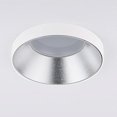 Встраиваемый светильник Elektrostandard 112 MR16 серебро/белый a053340 1