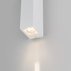 Уличный настенный светодиодный светильник Elektrostandard Blaze 35136/W белый a057049 2