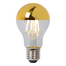 Лампа светодиодная диммируемая Lucide E27 5W 2700K золотая 49020/05/10 2