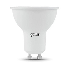 Лампа cветодиодная диммируемая Gauss GU10 5W 6500K прозрачная 101506305-D 3