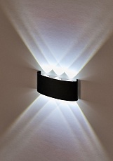 Настенный светодиодный светильник IMEX Cross IL.0014.0001-6 BK 2
