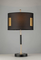 Настольная лампа Arti Lampadari Oggebio E 4.1.T2 BKG 2