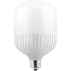 Лампа светодиодная Feron E27-E40 50W 6400K Цилиндр Матовая LB-65 25539 3
