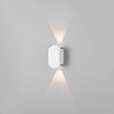 Уличный настенный светодиодный светильник Elektrostandard Mini Light 35152/D белый a060878 1