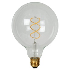 Лампа светодиодная диммируемая Lucide E27 5W 2700K прозрачная 49033/05/60 1