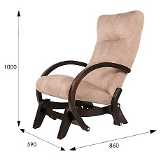 Кресло-качалка Мебелик Мэтисон 005006 2