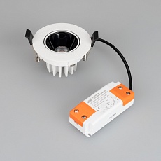 Встраиваемый светодиодный светильник Arlight MS-Forecast-Built-Turn-R102-12W Day4000 033659 3