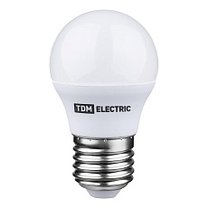 Лампа светодиодная диммируемая TDM Electric E27 6W 3000K прозрачная SQ0340-0203 4