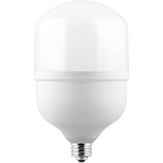 Лампа светодиодная Feron E27-E40 70W 6400K Цилиндр Матовая LB-65 25783 1