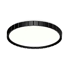 Настенно-потолочный светодиодный светильник Sonex Pale Atabi Black 7649/EL 4