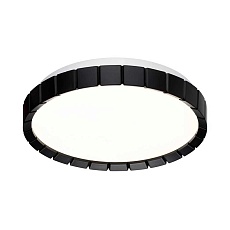 Настенно-потолочный светодиодный светильник Sonex Pale Atabi Black 7649/CL 2