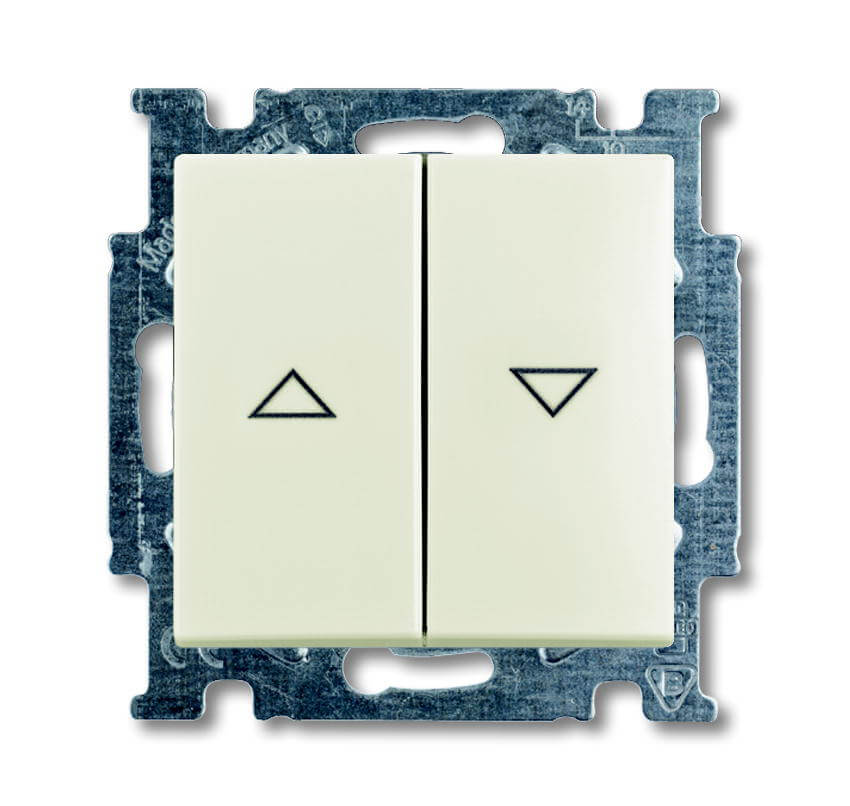 

Выключатель жалюзи без фиксации ABB Basic55 chalet-белый 2CKA001413A1102
