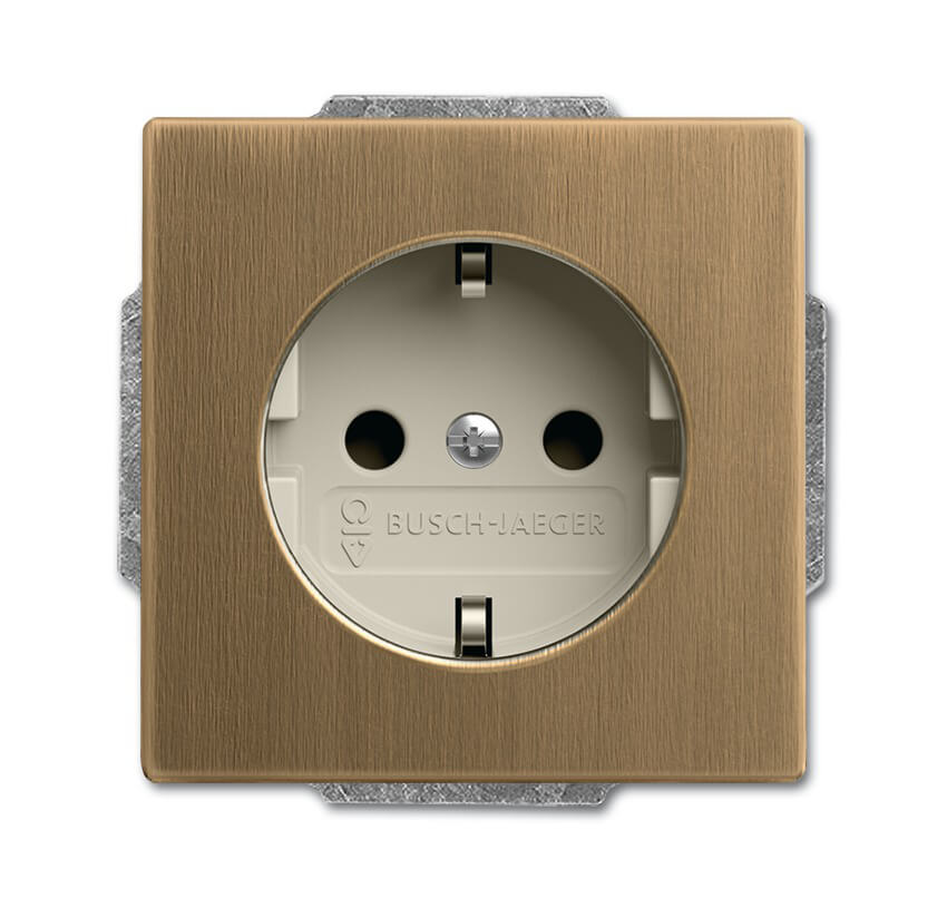 

Розетка ABB, Латунь, 2CKA002011A6245 Dynasty