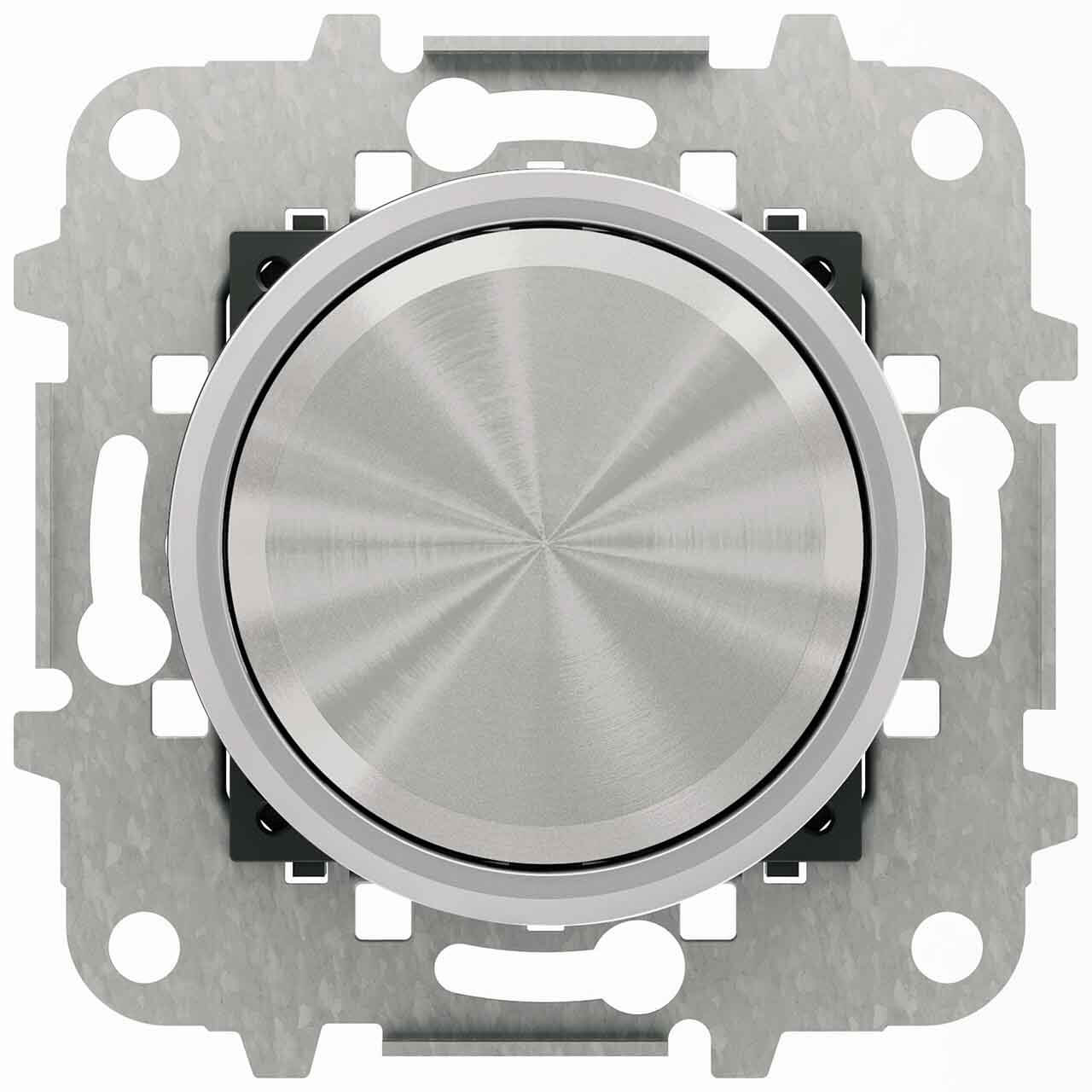 

Диммер поворотный универсальный ABB Sky Moon хром 2CLA866000A1401