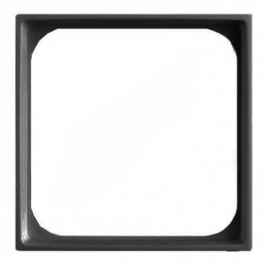 

Рамка ABB, Черный, 2CKA001726A0231 Basic55
