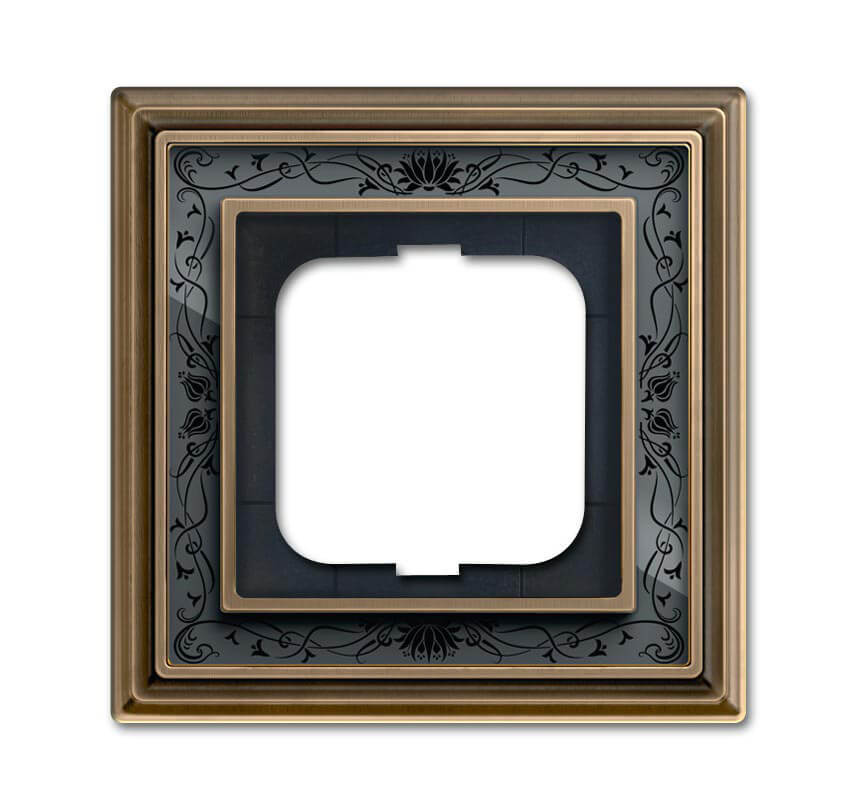 

Рамка ABB, Черный, 2CKA001754A4595 Dynasty