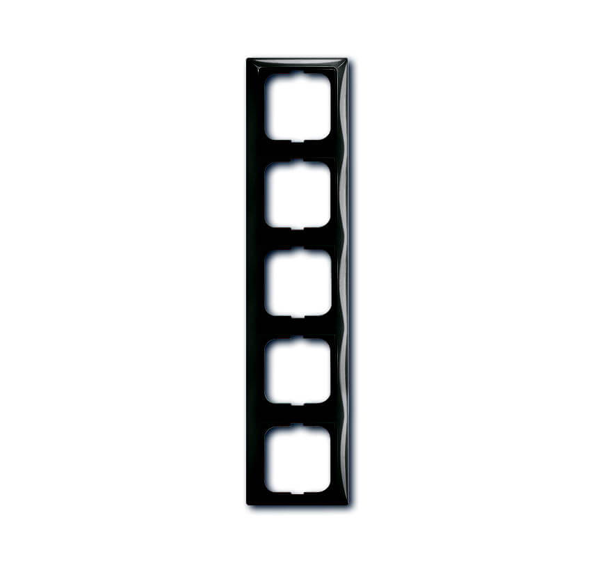 

Рамка ABB, Черный, 2CKA001725A1510 Basic55