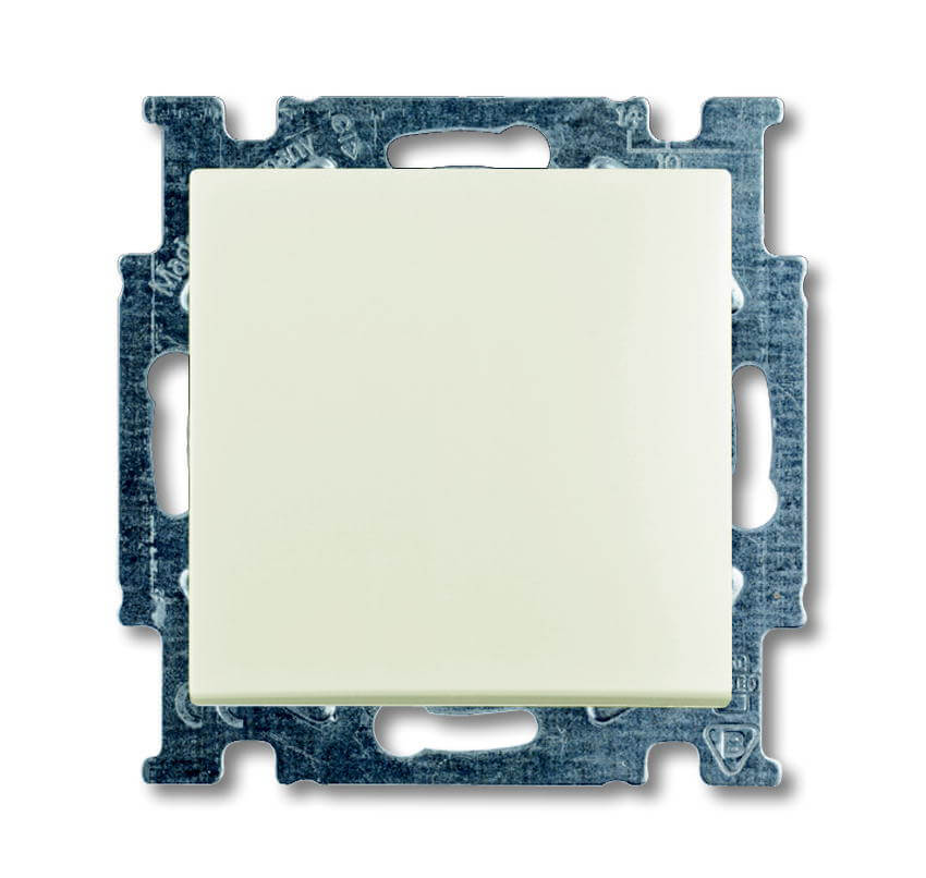 

Лицевая панель ABB Basic55 вывода кабеля chalet-белый 2CKA001710A3940