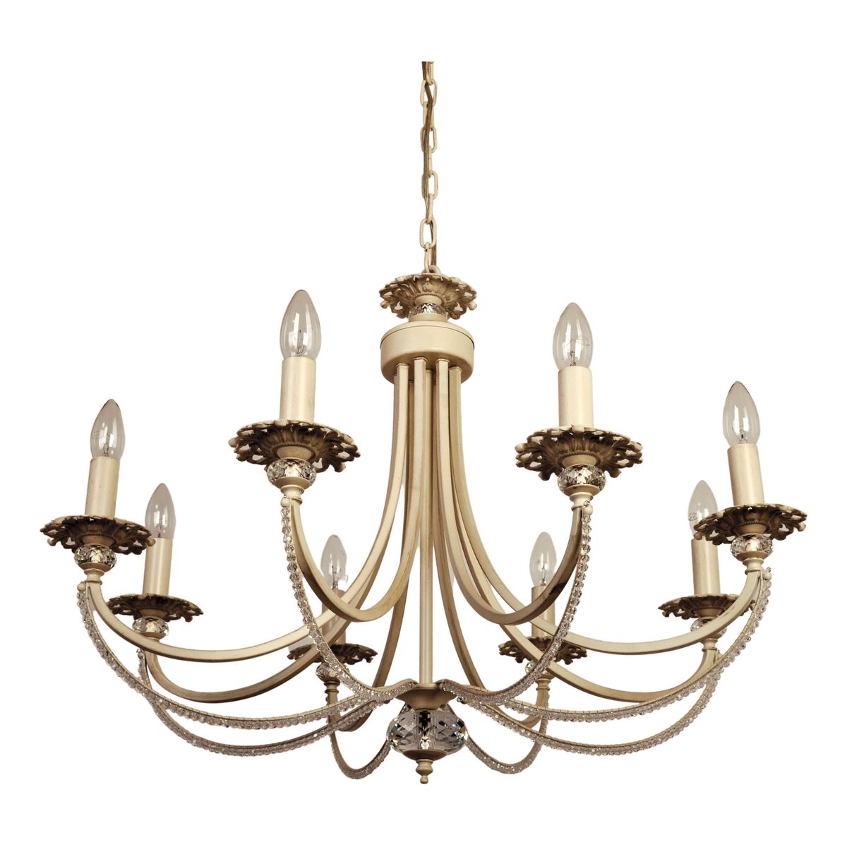 

Подвесная люстра Abrasax Josephine 3007/8(creamgold), Кремовый, 3007/8(creamgold) Josephine