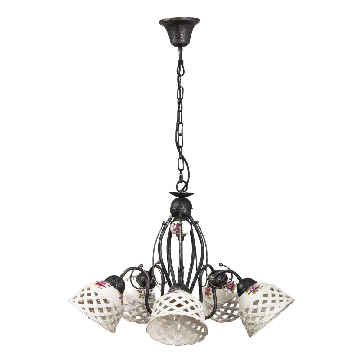 

Подвесная люстра Abrasax Emilia MDK9365/5ABlack, Черный, MDK9365/5ABlack Emilia