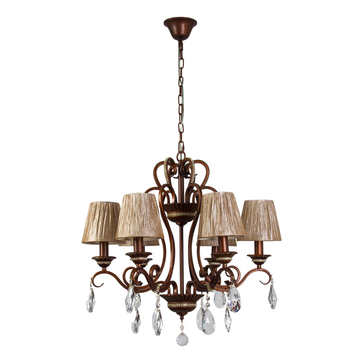 

Подвесная люстра Abrasax Annika 1129/8BR, Коричневый, 1129/8BR Annika