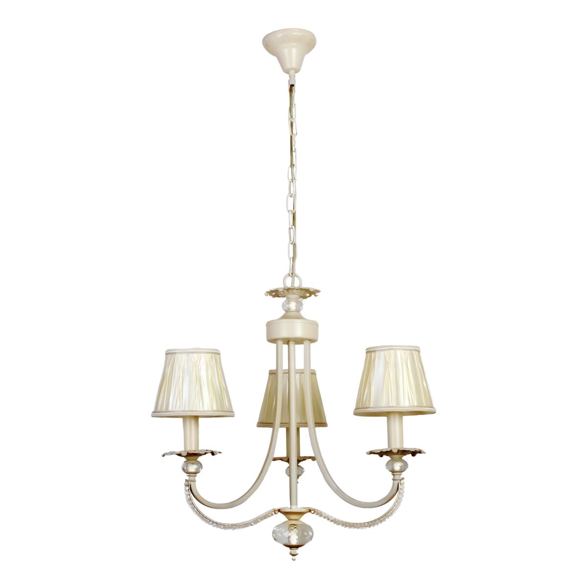 

Подвесная люстра Abrasax Josephine 3007/3(creamgold), Кремовый, 3007/3(creamgold) Josephine