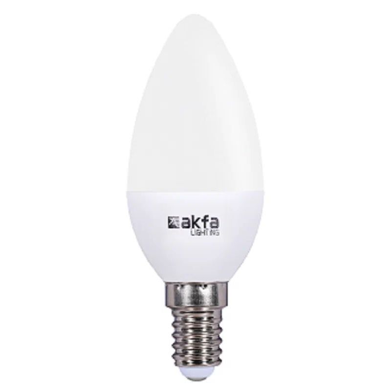 

Лампа светодиодная Akfa Lighting E14 7W 3000K матовая FLLFL071430A, Матовый, FLLFL071430A АК-LFL