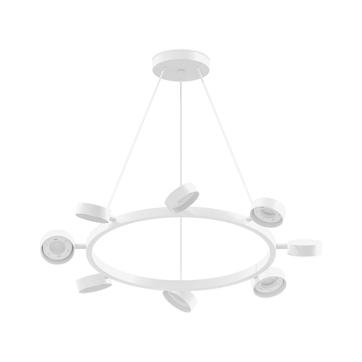 

Корпус подвесной люстры поворотный Ambrella light DIY Spot SWH белый песок C9195, C9195 DIY Spot
