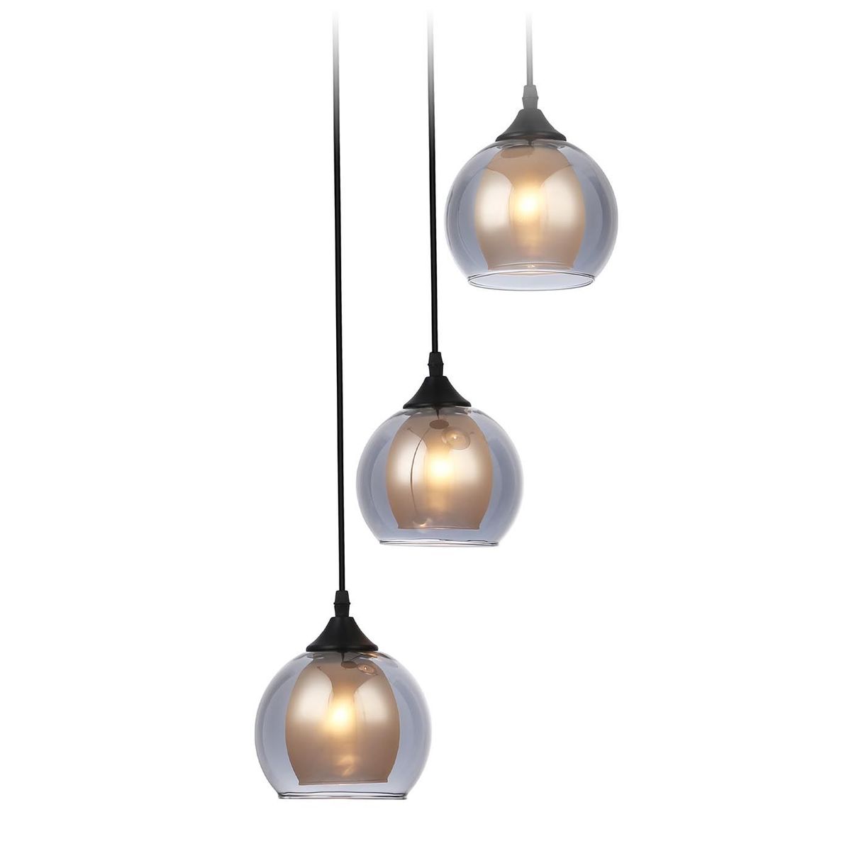 

Подвесная люстра Ambrella light Traditional Modern TR3541, Дымчатый, TR3541 Traditional Modern