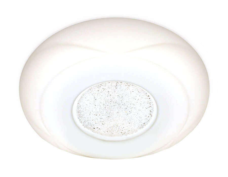 

Потолочный светодиодный светильник Ambrella light Orbital Design F201 WH 48W D370