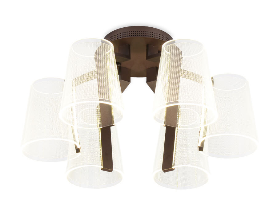

Люстра Ambrella light, Кофейный, AK4033 Original AK