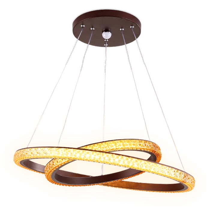 

Светильник Ambrella light, Коричневый, FF11 Orbital Crystal
