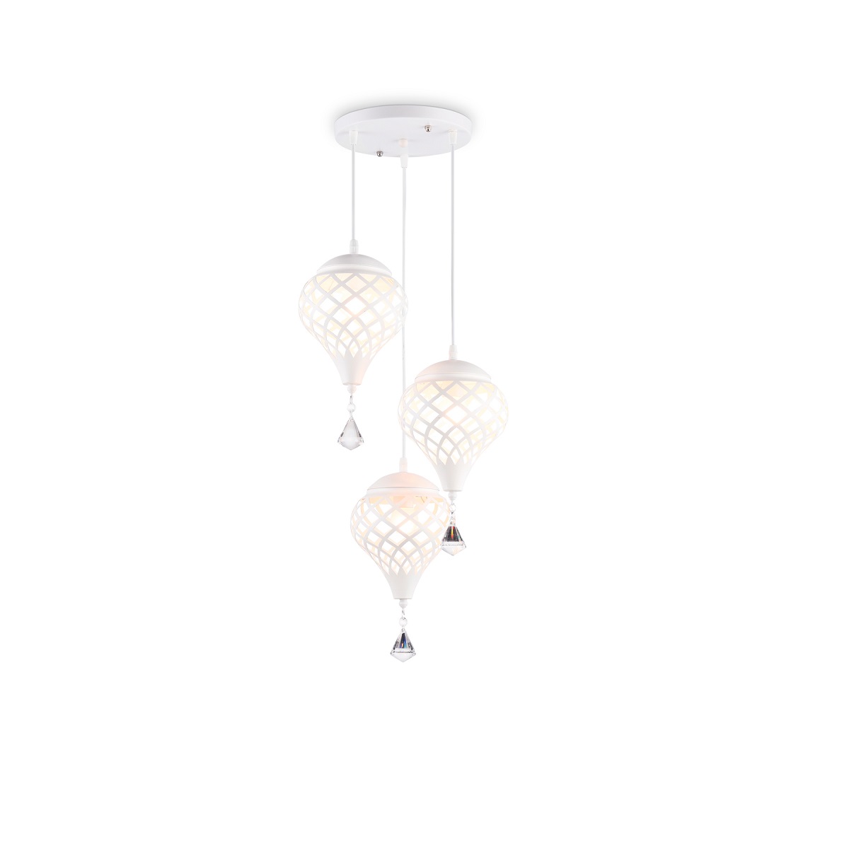 

Подвесная люстра Ambrella light Comfort Loft TR8443, Белый, TR8443 Comfort Loft