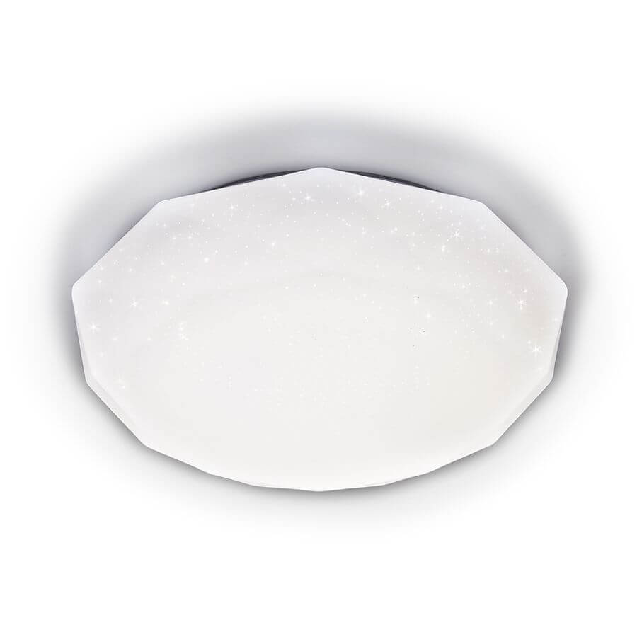 

Потолочный светодиодный светильник Ambrella light Orbital Air F17 WH 48W D410