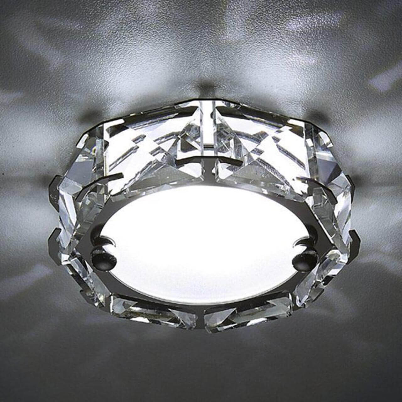 

Встраиваемый светодиодный светильник Ambrella light Led S40 CH/W 4W 4200K Led