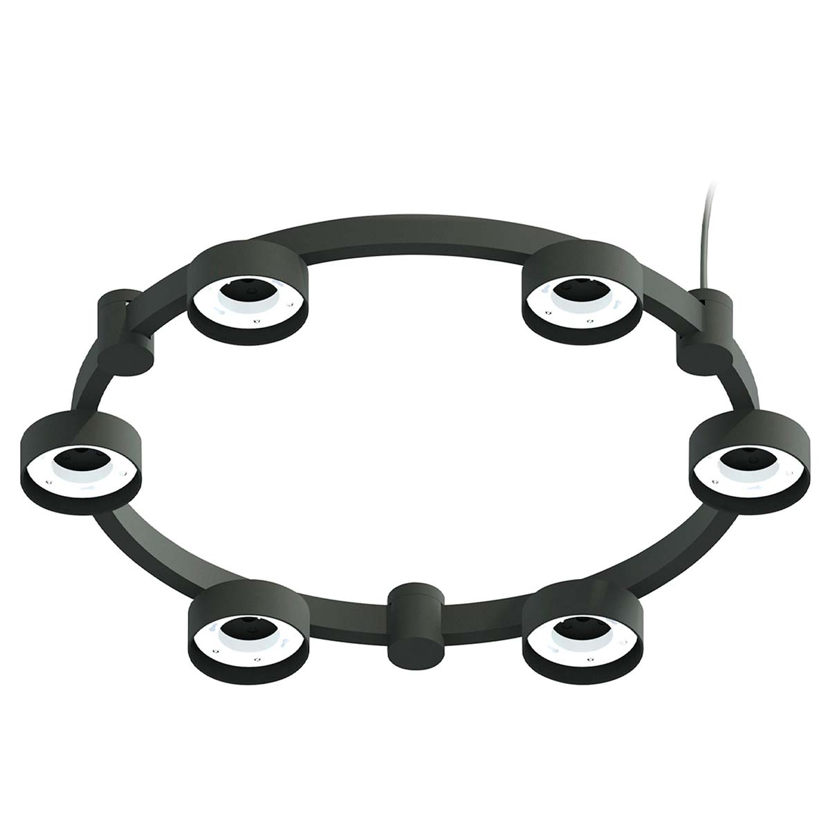 

Корпус подвесной люстры Ambrella light DIY Spot Techno Ring SBK черный песок C9232, C9232 DIY Spot