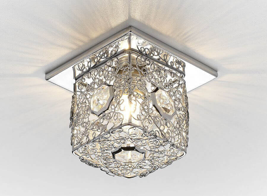 

Встраиваемый светильник Ambrella light Desing D1003 CH CL