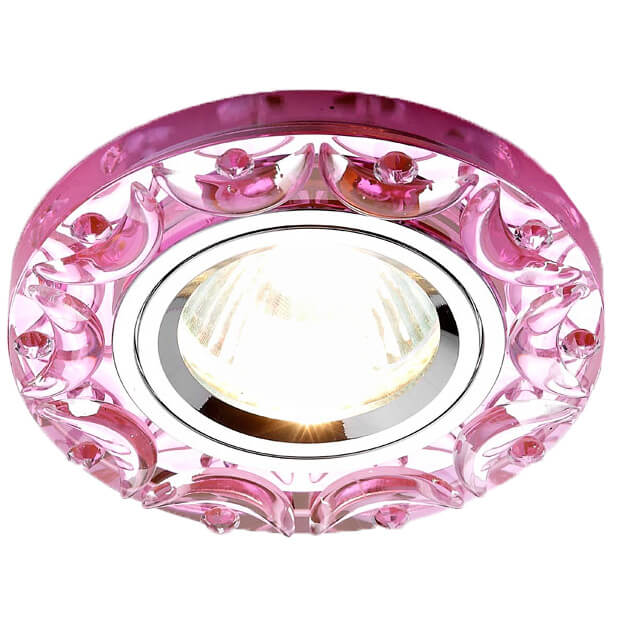 

Светильник Ambrella light, Розовый, K217 PI Crystal