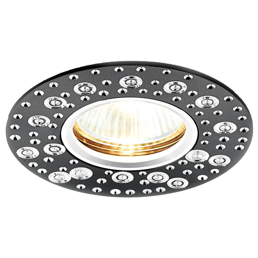 

Встраиваемый светильник Ambrella light Classic A801 BK/AL, Черный, A801 BK/AL Classic