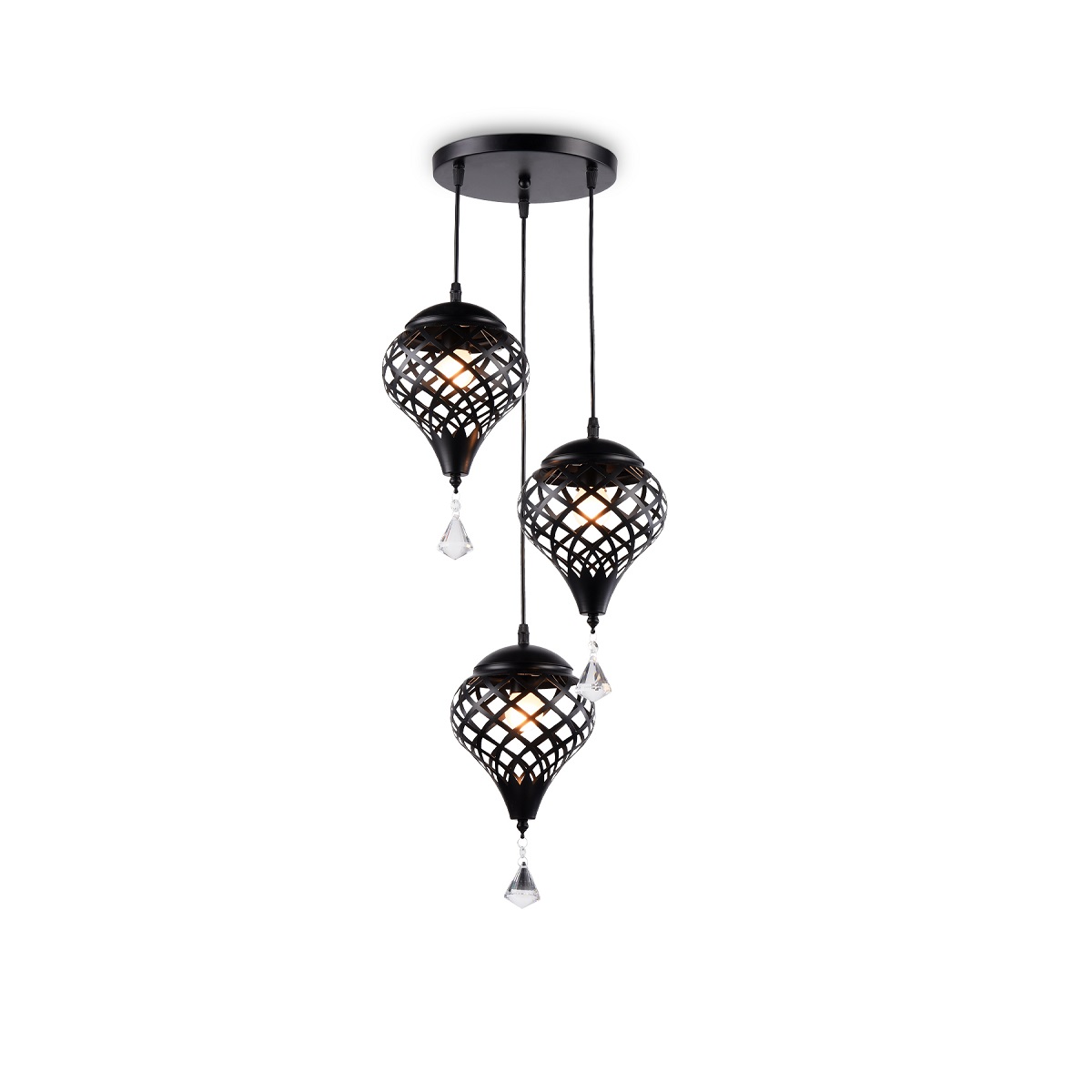 

Подвесная люстра Ambrella light Comfort Loft TR8444, Черный, TR8444 Comfort Loft