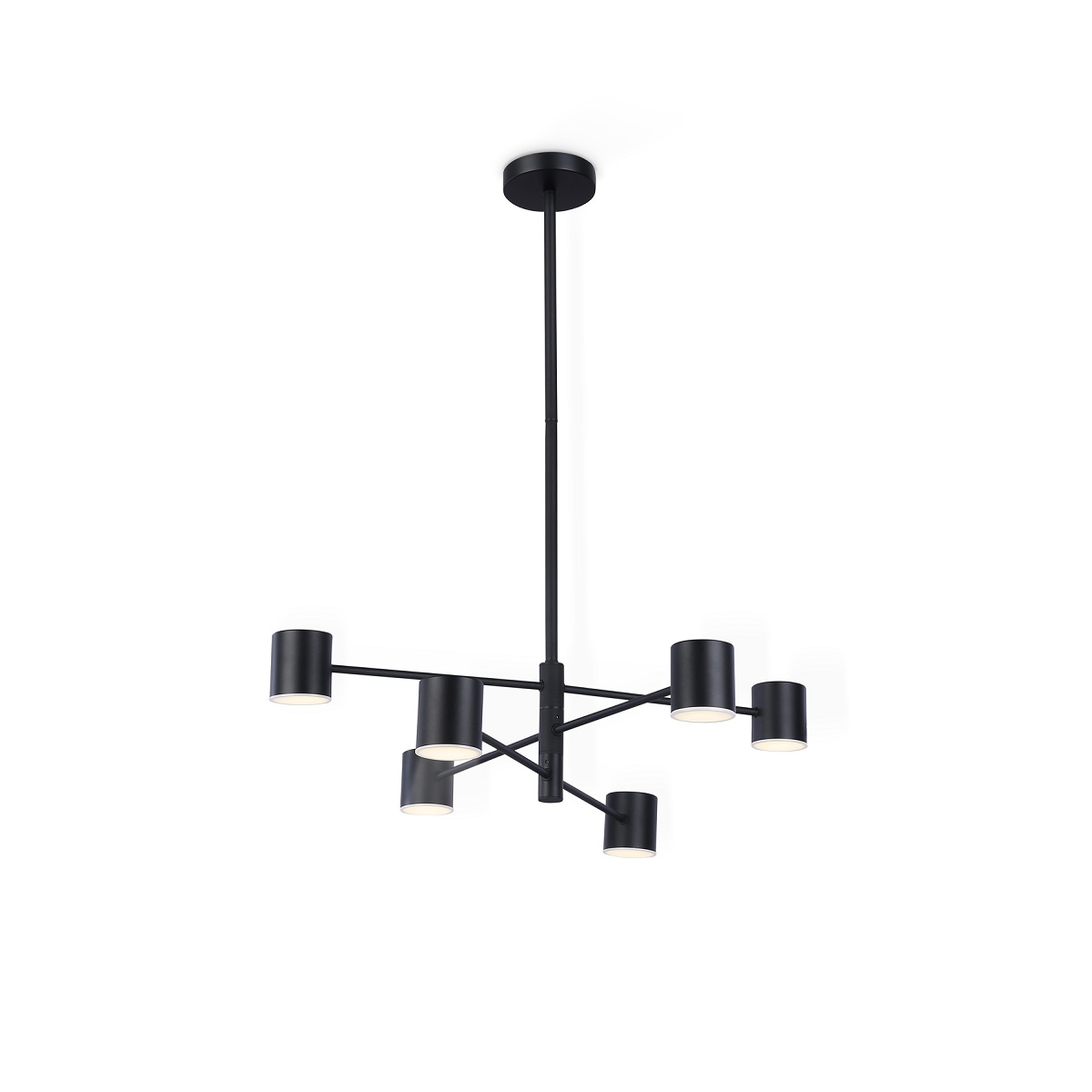 

Подвесная светодиодная люстра Ambrella light Comfort LineTech FL51712, Черный, FL51712 Comfort LineTech