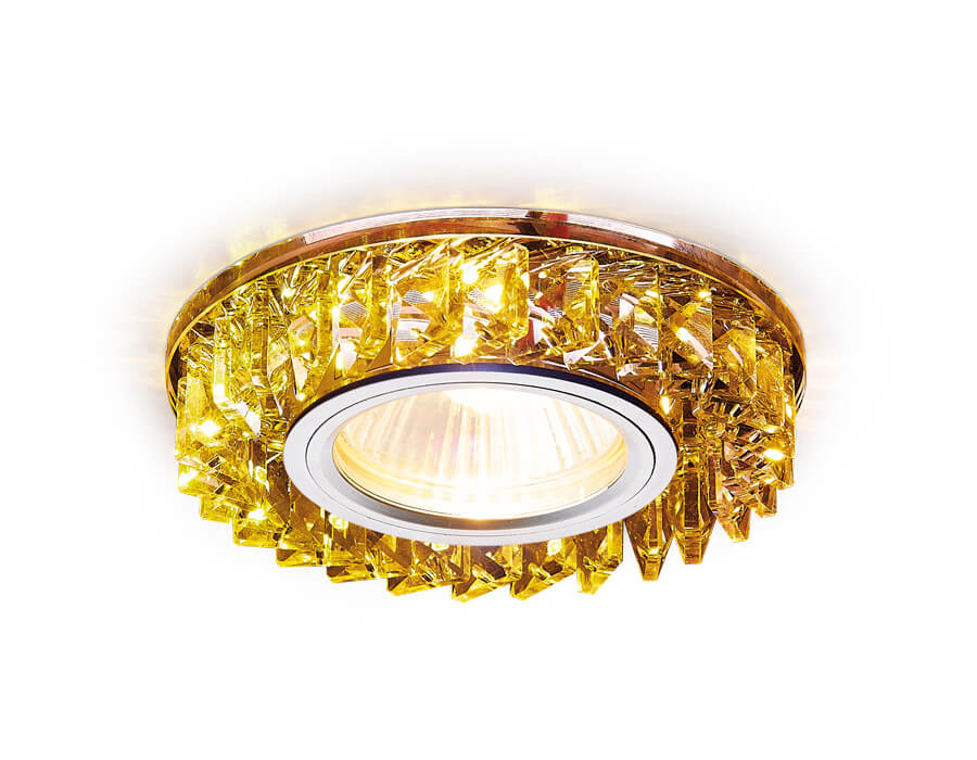 

Светильник Ambrella light, Хром, S255 CH/YL Crystal