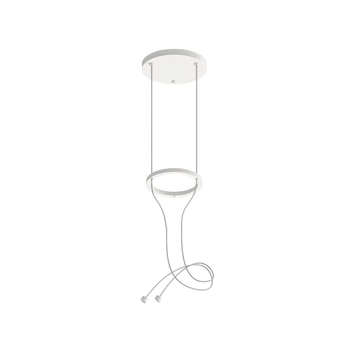 

Крепеж подвесной Ambrella light DIY Spot Techno Ring WH белый A9203, A9203 DIY Spot