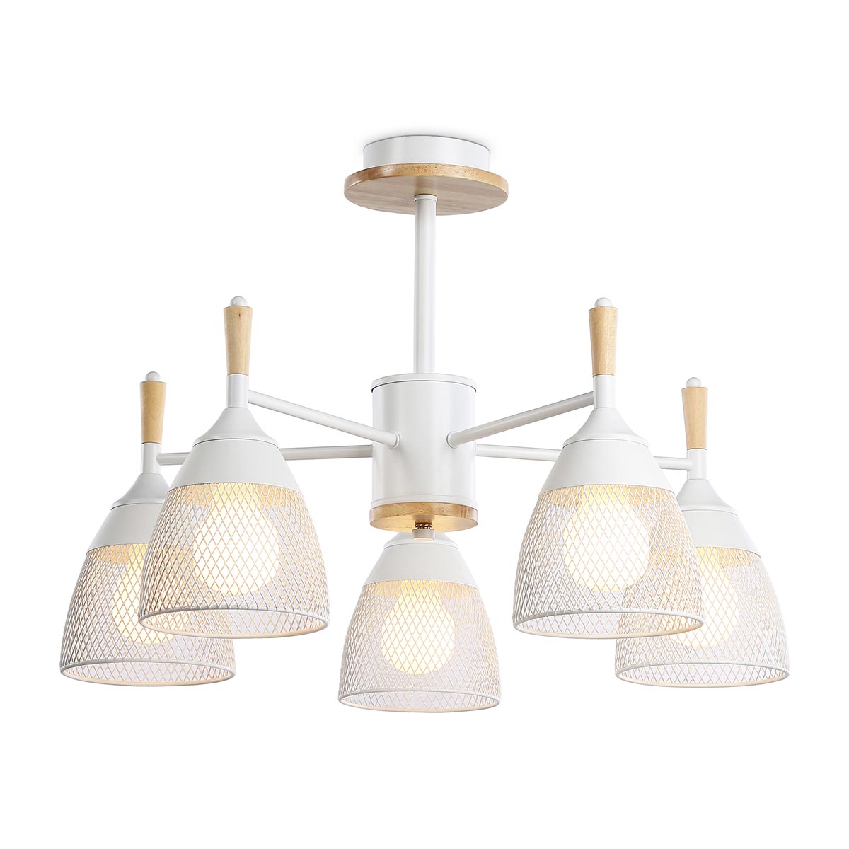 

Потолочная люстра Ambrella light Traditional TR8012, Белый, TR8012 Traditional