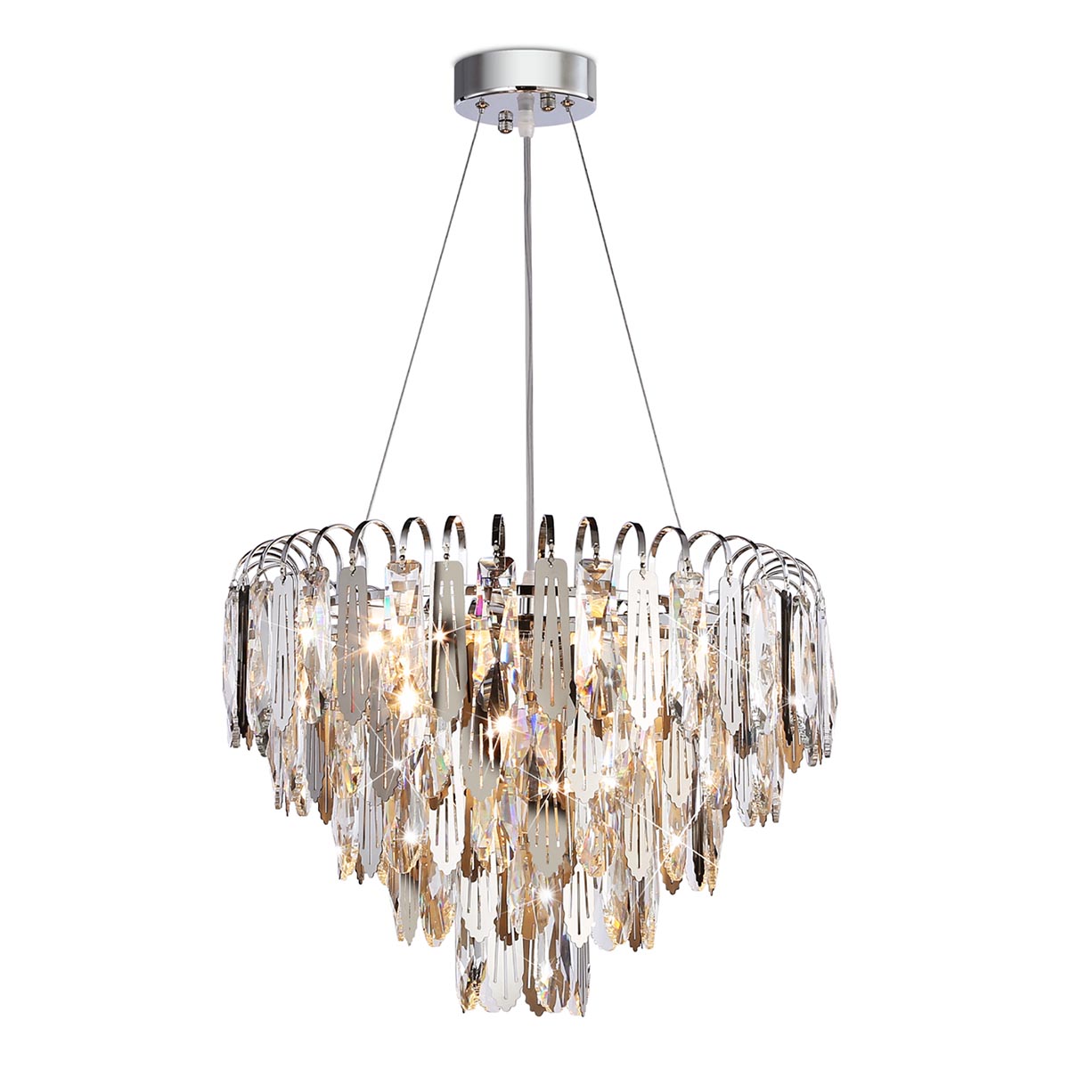 

Подвесная люстра Ambrella light Traditional TR5255, Хром, TR5255 Traditional