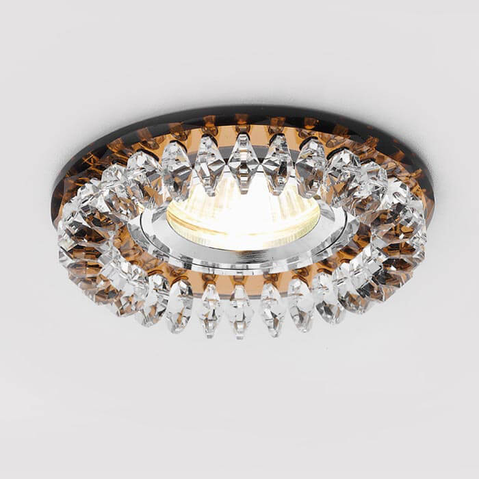 

Светильник Ambrella light, Коричневый, K220 BR Crystal